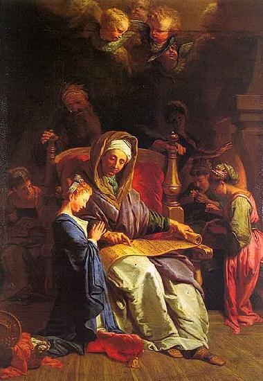 Jean-Baptiste Jouvenet The Education of the Virgin China oil painting art